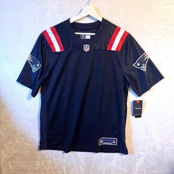 Fanatics Other - Fanatics Football Jersey New England Patriots Medium Navy Blue Mens